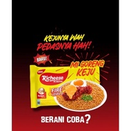 PROMO Richeese Fried Noodles Spicy Level Ramen Noodles Richeese Fried Noodles Cheese Ramen Lemonilo 