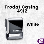 Trodat Stamp Case 4912 White | Self Ink Stamp Casing | Rubber Stamp Case