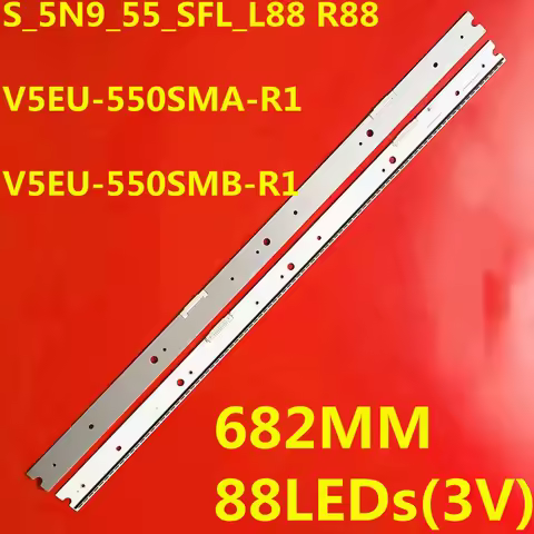 LED Backlight Strip For UN55JS850DFXZA UN55JS8500 UN55JS9000 UA55JS8000 UA55JS9800 V5EU-550SMA-R1 V5