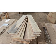 Chengal Solid Wood Timber Smooth Finish 18(T)mm × 145(W)mm = 7' to 12'(L)Feet Kayu Cengal