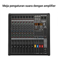 power mixer yamaha/DM12 8Ohm 850 wattx2mixer power amplifier 7 jalur equalizerBluetooth99 DSPkuasa p