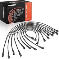 A-Premium Spark Plug Wire Compatible with Jeep CJ5/CJ6/Commando 1972-1973, J-2500/Wagoneer 1971-1973