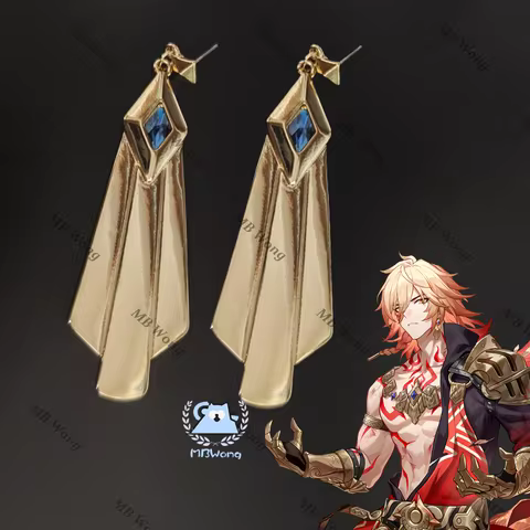 Game Honkai: Star Rail Mydei Cosplay Prop Ear stud Ear clip Mydei Accessory Ornaments For Hallowmas 