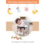 FB T031 Portable Baby Booster Seat Foldable Travel High Chair Toddler Feeding Eating Chair