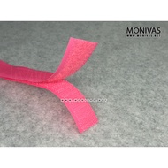 Hot Pink Velcro Strap DIY Multipurpose Fastening Tape Crafting Materials