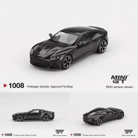 MINIGT In Stock 1008 1:64 Aston Martin DBS 007 Edition Diecast Car Model Collection Toys