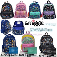 Smiggle Backpack Name Letters/School Bag Smiggle Backpack Alphabet Name Astronaut Motif/Smiggle Backpack Planet Bag/Smiggle School Bag Rabbit Name Girl Girl/School Backpack Smiggle Flower Mint Flower