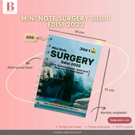 Mini Note Surgery MMN Volume 1 2022 Edition | Medical Surgery | Medical Surgery Book Medical Mini No