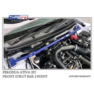 PERODUA ATIVA TYPEONE SAFETY BAR FRONT STRUCT BAR + REAR ANTI ROLL BAR （19mm）