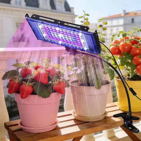 Adjustable Gooseneck 96 LEDs Grow Light for Potted Plants, Plant Growing Lamp for Mother’s Day & Eas