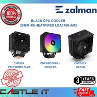 Zalman CNPS9X Performa / ARGB / CNPS13X Black CPU Cooler 120mm 4/5 Heatpipes LGA1700 AM5