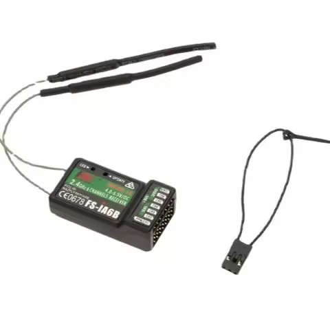 Flysky FS-IA6B Remote Control IA6B Receiver 2.4G 6 Channel for DIY FPV RC Airplane Quadcopter boat M