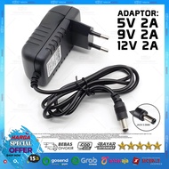 Universal DC Charger Adapter - 5V 2 Ampere 9V 2A/ 12V 2 Ampere/ | CCTV Power Supply LED Speaker Rout