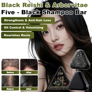 [Anti Hair Loss] Black Fungus Herbal Shampoo Bar/Natural Hair Care/DHT Blocker/Shampoo Bar/Hair Grow