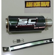 SLINCER SC PROJECT CARBON DM50 EXHAUST SC PROJECT CARBON