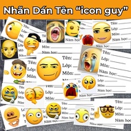 “icon guy” Name Sticker