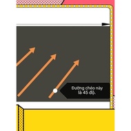 20 Inch Semi-Matte Polarized Film | Angle 45 | 25.2×44.6cm – Polarizer Sheet Reduces Reflexes for LC