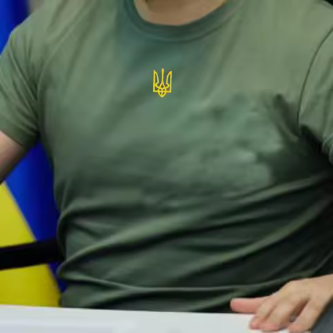 Ukraine Trident T Shirt Women Men Ukraine Coat of Arms T-shirt Ukrainian Patriotic Graphic T Shirs W