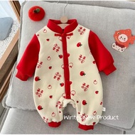 Next Day Delivery Chinese New Year Baby Clothes Jumpsuits Romper Style Q4