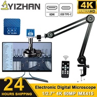 YIZHAN 4K IMX415 UHD Electronic Microscope HDMI Type-C 1/2.7" 1080P 60FPS Industrial Camera 150X Zoo