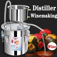 10L Water Distiller Wine Steamer Brewing Equipment Roasting Wine Machine Water Filter Wine Brandy Es
