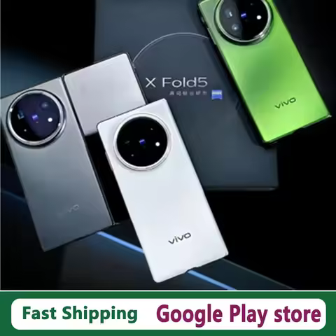 In Stock Vivo X Fold 5 Smart Phone 80W Charge 6000mAh Battery 50.0MP Camera Snapdragon 8 Gen 3 OTA 8
