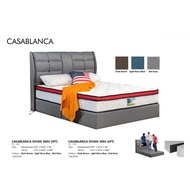 CASABLANCA DIVAN BED 3004 - QUEEN or KING ( KATIL QUEEN KATIL KING )
