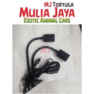 Premium Metal Clamp Fitting 30cm 2 Lights - Exocare -R