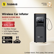 Baseus Portable Wireless Inflator Pump Car Smart Digital Tire Pressure Detection Auto Tire Pump