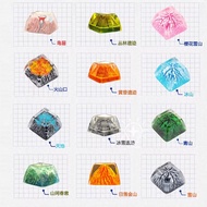 Personalized keycaps resin keycaps cherry height SA R3 high personalized keycap series