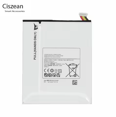 1x 4200mAh EB-BT355ABE Replacement Battery For Samsung Glaxy Tablet Tab A 8.0 T350 T355 T355C P350 P