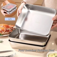 Stainless Steel Food Container Stainless Steel Vegetable Container Food Box Stainless Steel 304 Food