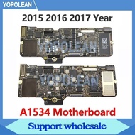 TA A1534 Motherboard 820-00045-A 820-00244-A For Macbook Retina 12" A1534 Logic Board 8GB 16GB 256GB