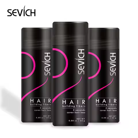 Sevich Hair Building Fiber Applicator Spray Instant Salon Hair Treatment Keratin Powders Hair Regrow