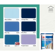 MESA-SHEILD (Colourland Colour) Outdoor Paint, Cat Luar, 5L-BLUE