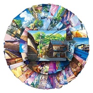 50Pcs Anime Street Scenery Sticker Vinyl Waterproof Aesthetic Sticker for Laptop Scrapbooking Water