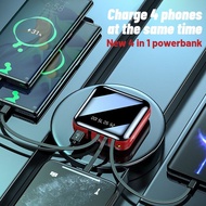 7G (LOCAL SELLER - READYSTOCK! Ship Within 24hour) 20000mAh Powerbank 4 in 1 Cable Charging for USB 