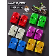 STONEPRO Y16ZR V1 V 2 CHAIN ADJUSTER PLUG AND PLAY CNC ALLOY STAR DESIGN BINTANG