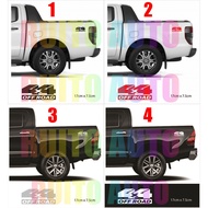4X4 SIDE BODY STICKER 29.5CM X 9CM (2PCS)