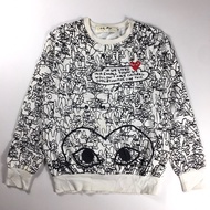 Crewneck doodle play cdg