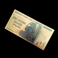 Zimbabwe Coin 10 million Gold Foil Plastic Material Million Billion Commercial Ornamental Gold Foil 