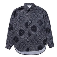 Paisley Tribe Design Longsleeve Shirt OVERSIZED