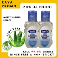 Instant Hand Sanitizer Scent Pur Gel Original [50ml] Anti Virus Bacterial Aloe Vera 70% Alcohol Kill 99.99% of Germs