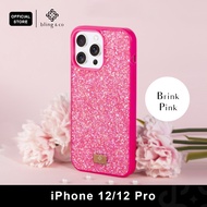 Bling &amp; Co เคส สี Brink Pink สำหรับ iPhone 12 13 14 15 Plus Pro Max ลายกลิตเตอร์ กากเพชร วิบวับ วัสดุแข็งแรง Sparking premium case กันกระแทกดีเยี่ยม // PSP2-H
