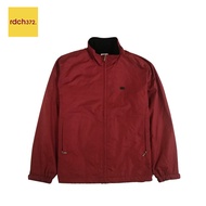 JAKET BRANDED SECOND LACOSTE EMBLEM RED