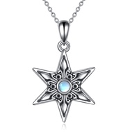 DAYLINLOVE Star David Necklace 925 Sterling Silver Jewish Star Necklace Jewish Jewelry for Women Men