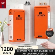 【20PACKS】SHOUWEN Air-Cushion TISU SAIZ BESAR 175x155mm/175x175mm | 1280Lembar/Pack tissue/air/Comfor