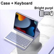 Keyboard Case For iPad 7th 8th 9th 10.2 Inch A2602 A2200 Detachable Bluetooth Keyboard Cover for iPa