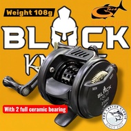 G-TECH BLACK KNIGHT 31HG FISHING REEL BC REEL BAITCASTING ULTRALIGHT 108g weight
