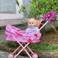 Lovely Baby Stroller 8816-27A - Children's Push Doll